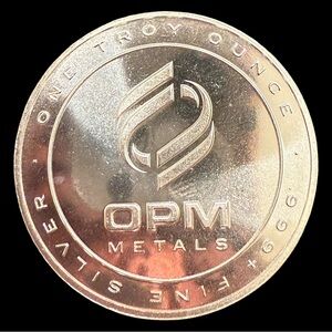 OPM Metals Silver Coin .999